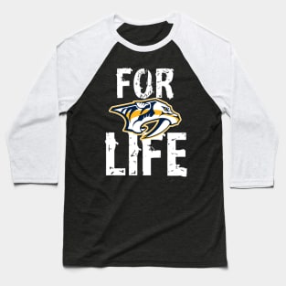 Nashville Predators Baseball T-Shirt